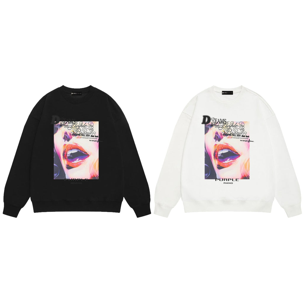 Purple  Sweatshirt