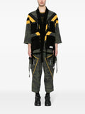 Mostly Heard Rarely Seen graphic-print panelled jacket