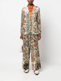 Pierre-Louis Mascia floral-print single-breasted blazer