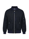 Comme des Garçons Homme crinkled zip-up bomber jacket
