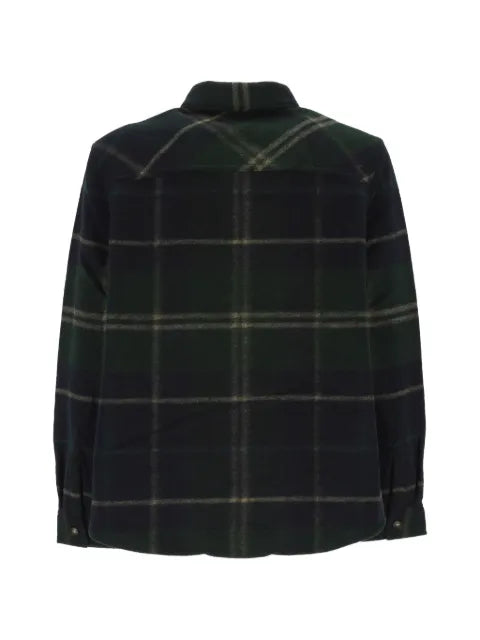 Barbour Woodlane tartan check shirt jacket